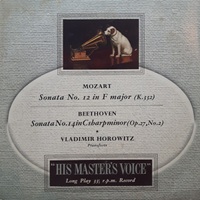 His Master's Voice : Horowitz - Beethoven, Mozart
